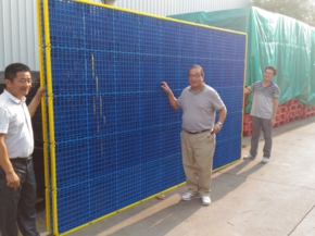 大型プラスチックパレットのある風景⑦