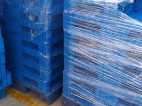 大型プラスチックパレットのある風景⑧